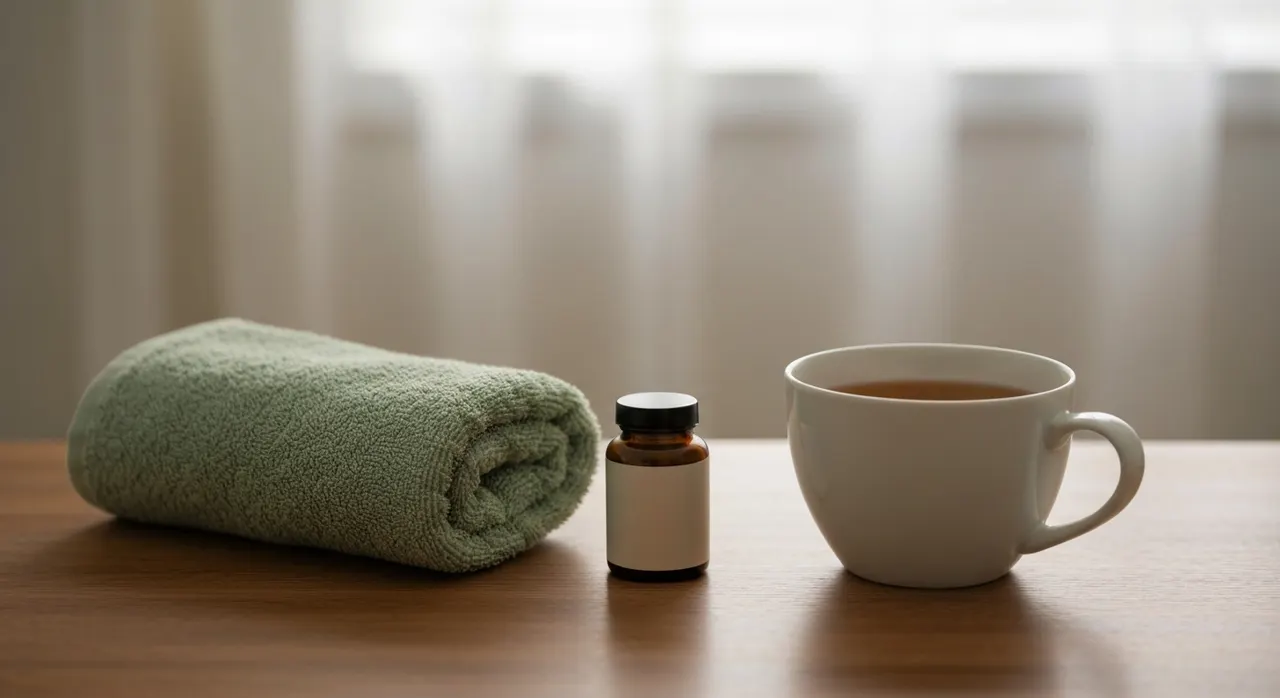 膝まわりのケアを意識する40代のイメージ、関節サプリと生活習慣の見直し