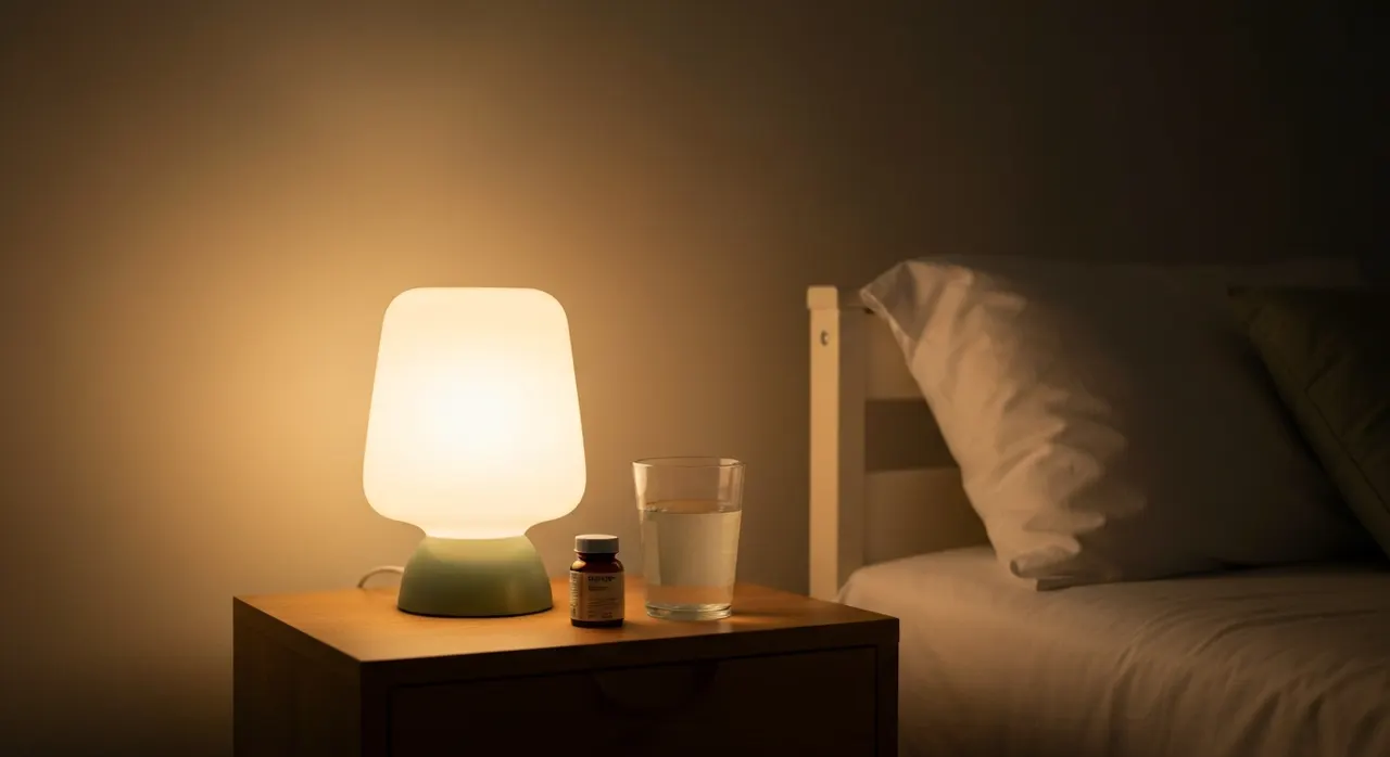 穏やかな睡眠のイメージ。GABAの注意点と活用法を解説するセクション