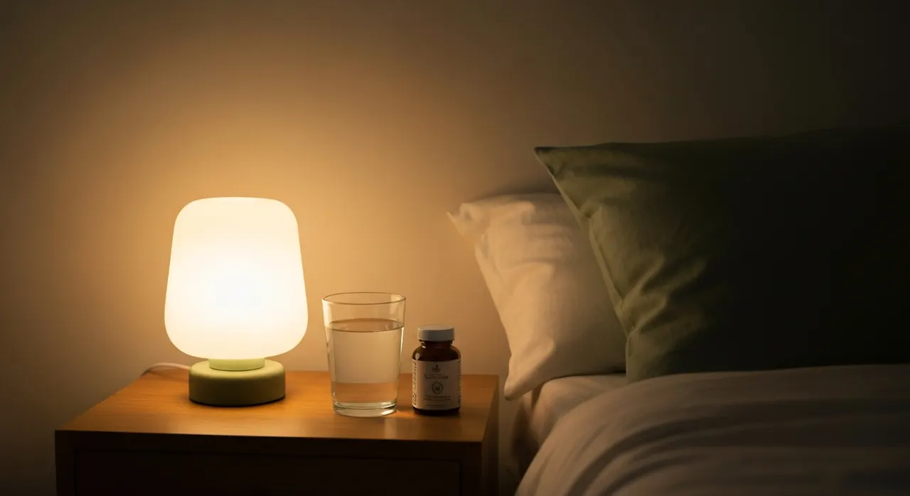 夜のリラックスとぐっすり眠るイメージ・GABAと睡眠