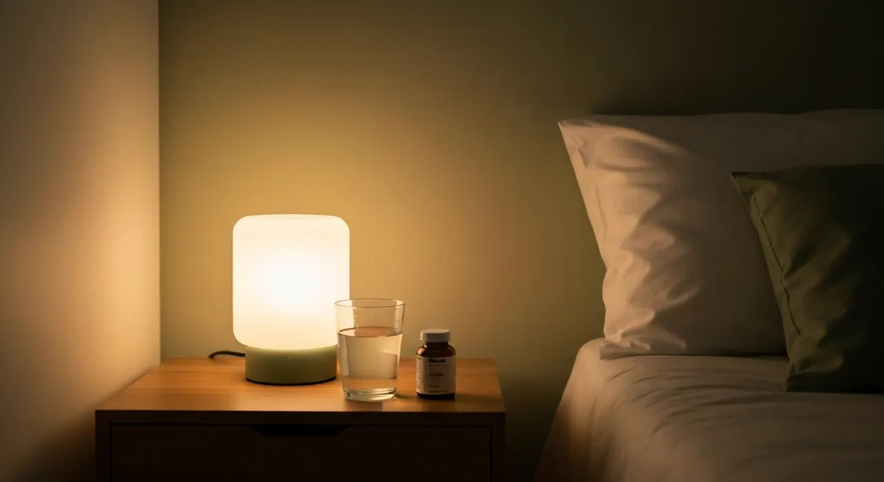 スポーツ後にしっかり眠る人の安らかな睡眠イメージ