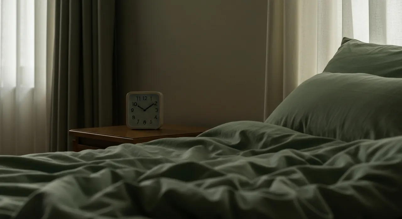 暑い夜に眠れないイメージ、マグネシウムと夏バテの睡眠への影響