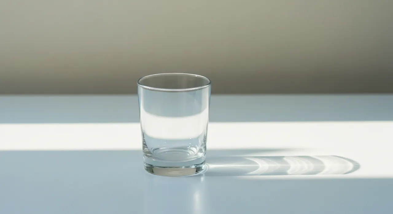 サプリを飲む前に確認すべきこと、一杯の水とカプセルのイメージ