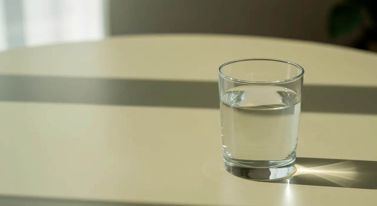 一杯の水のイメージ